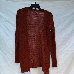 Charlotte Russe Rust Sweater Cardigan
